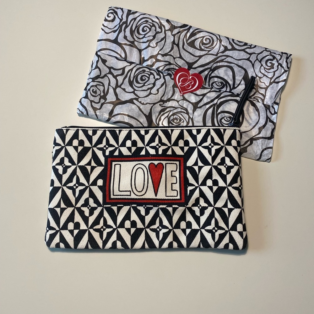 Brighton Love Canvas Pouch - New